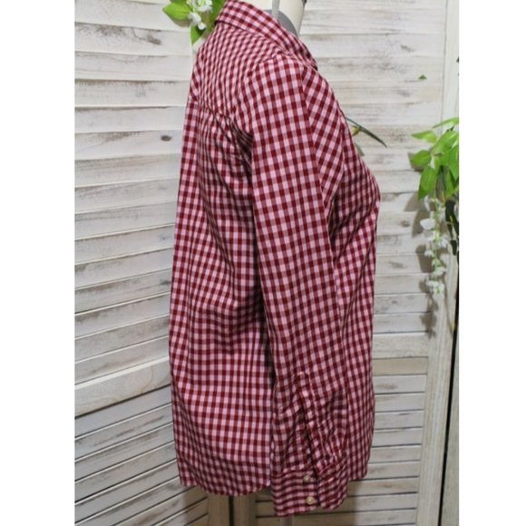 J. Crew Club-collar boy shirt in gingham (958)🦄 - Picture 4 of 12